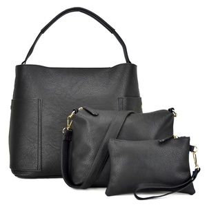 Hobo with Matching Organizer Bag and Wrist